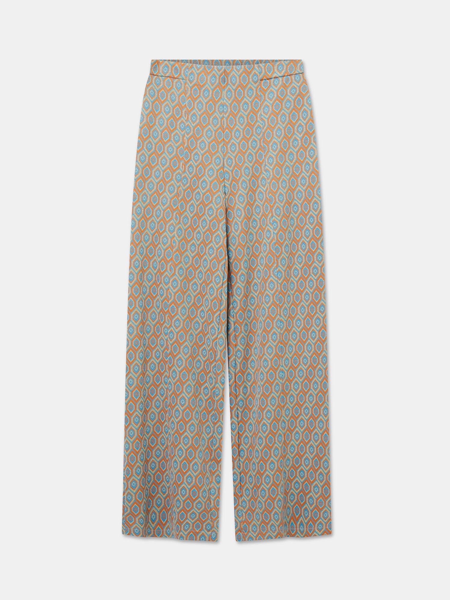 Josefin Knitted Pants Grey Melange