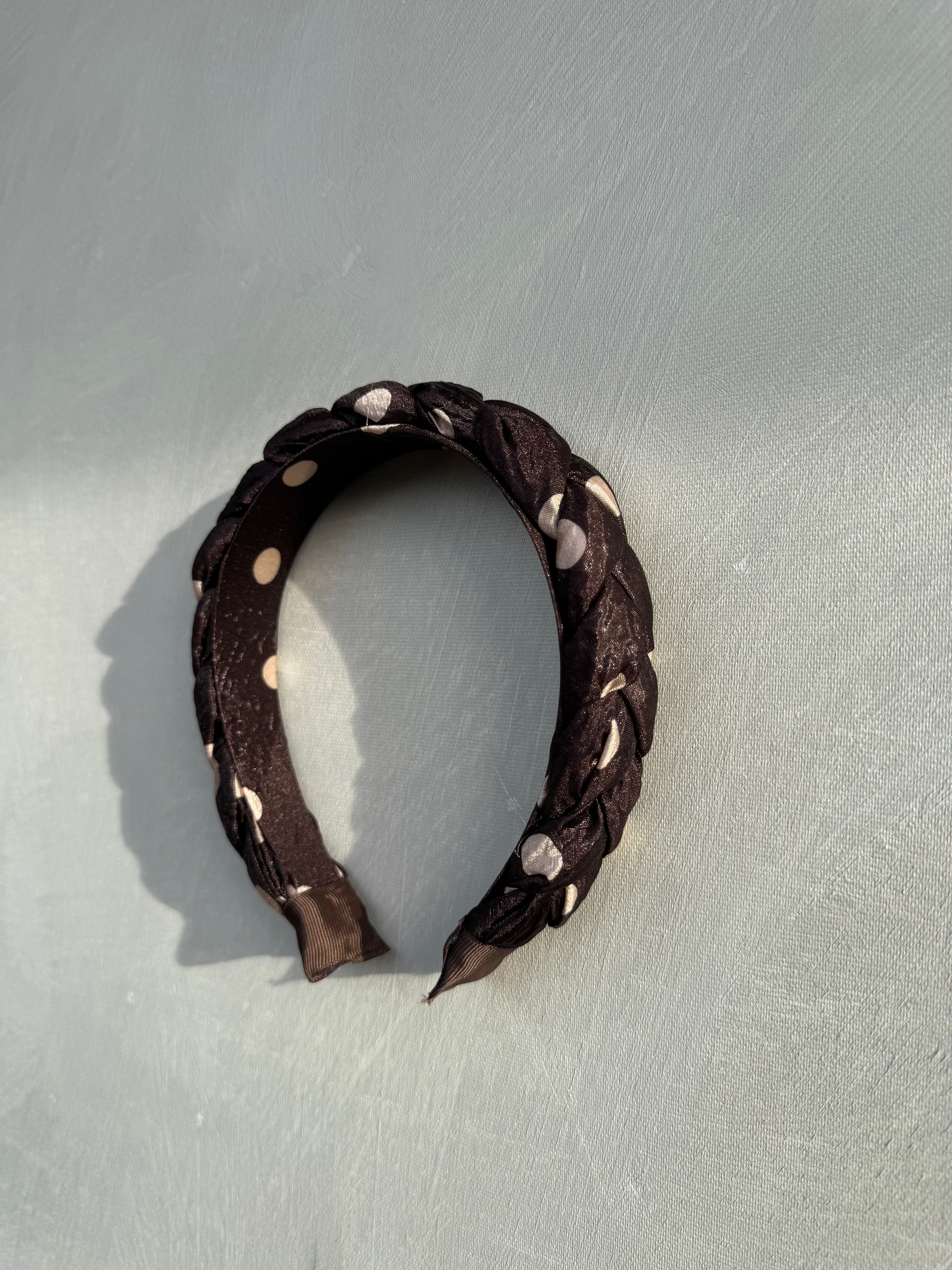 CARAMEL SWIRL HAIR BAND Joseph Copenhagen 