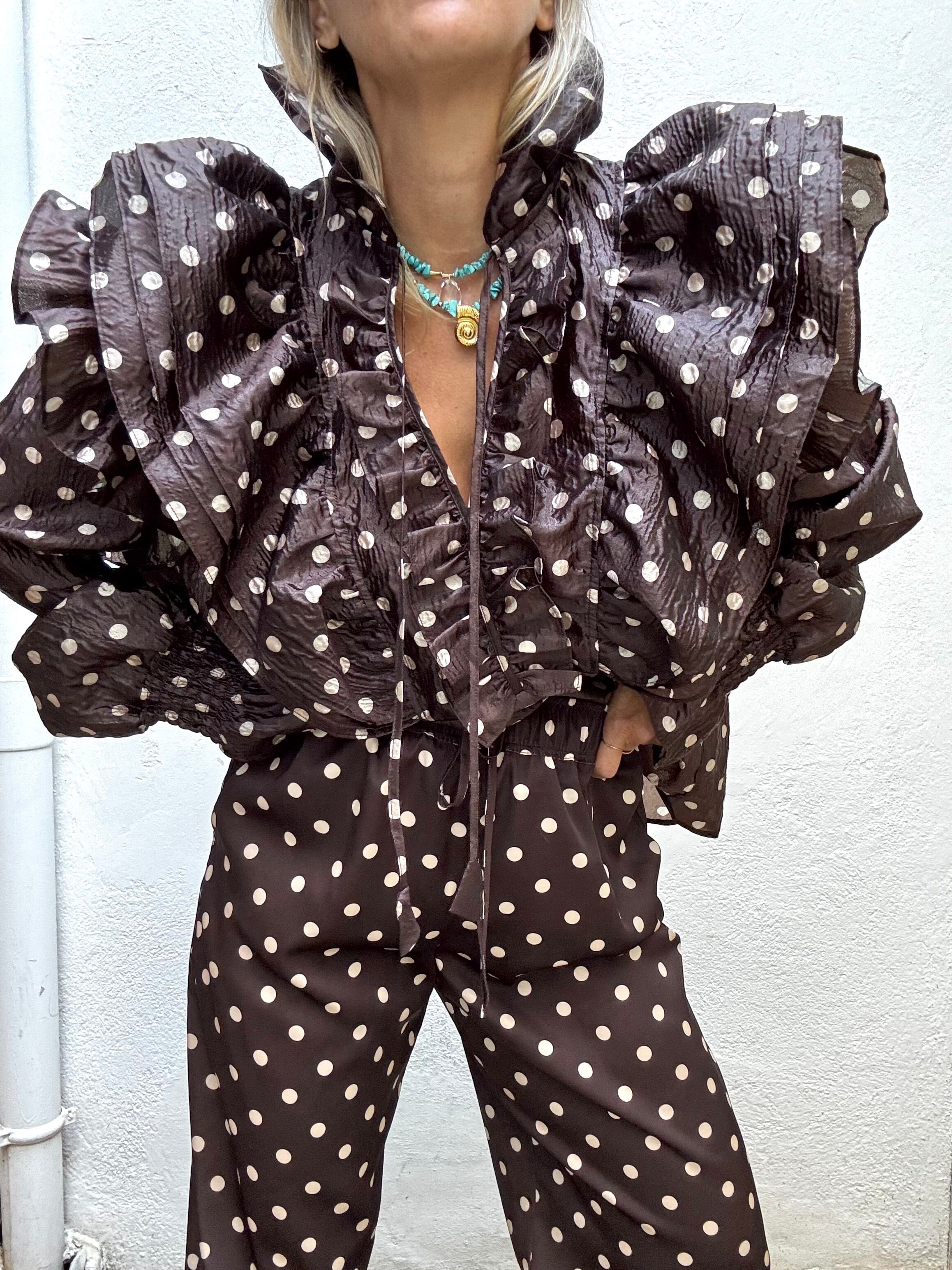 CARAMEL SWIRL HEAT SHIRT Skjorter og toppe Joseph Copenhagen 