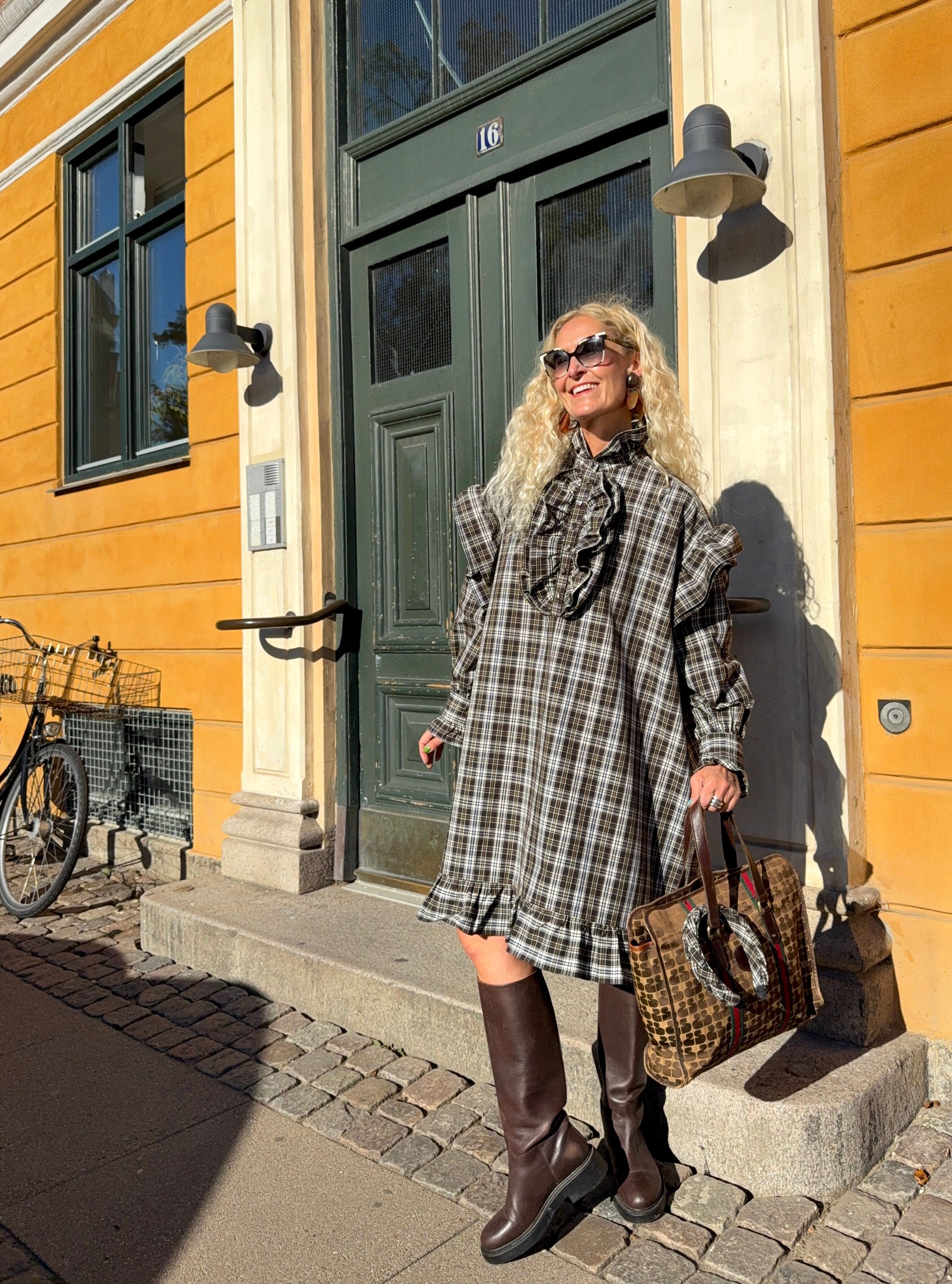 COCOA BEAN SARI DRESS Kjoler Joseph Copenhagen 