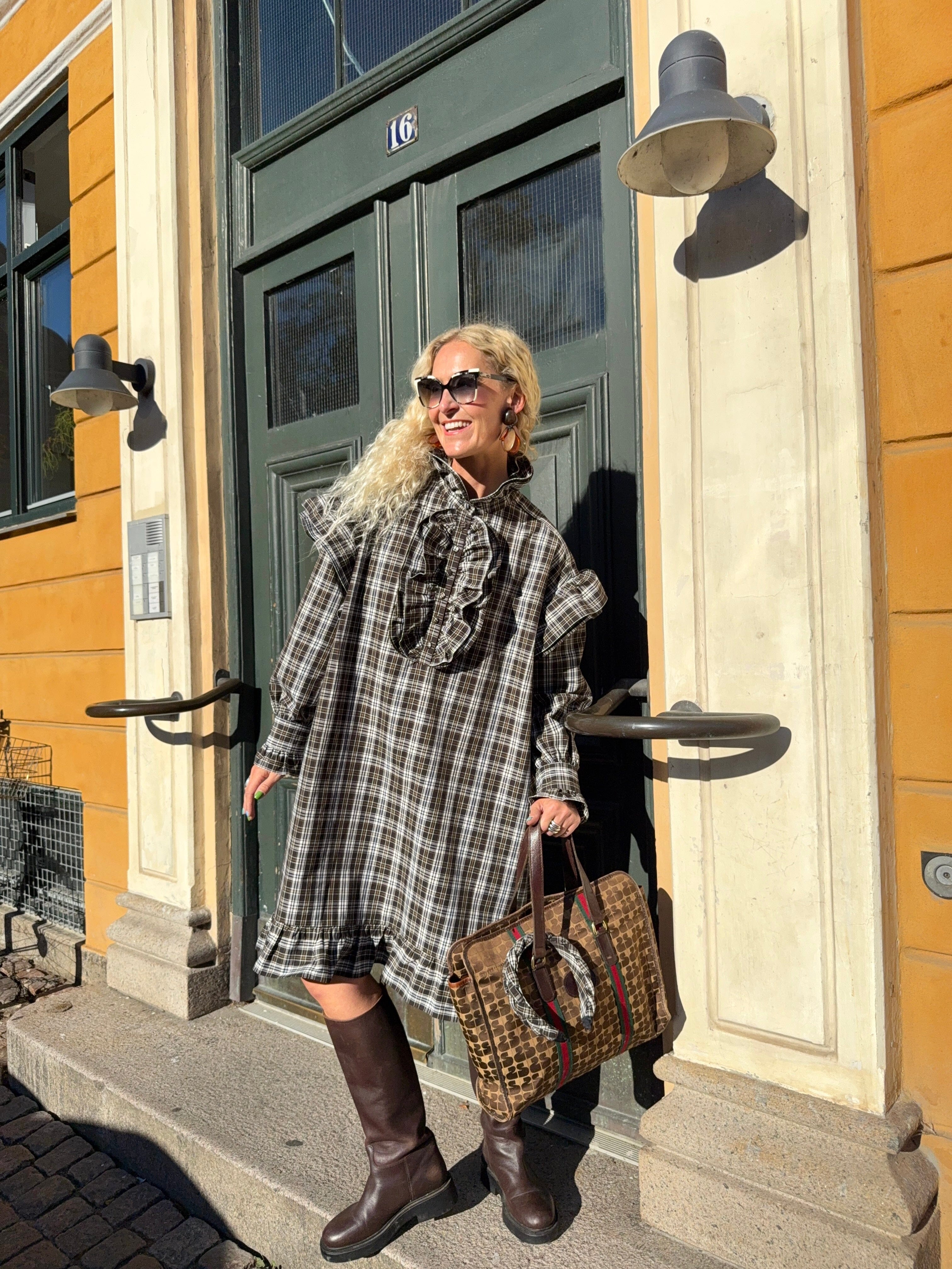 COCOA BEAN SARI DRESS Kjoler Joseph Copenhagen 