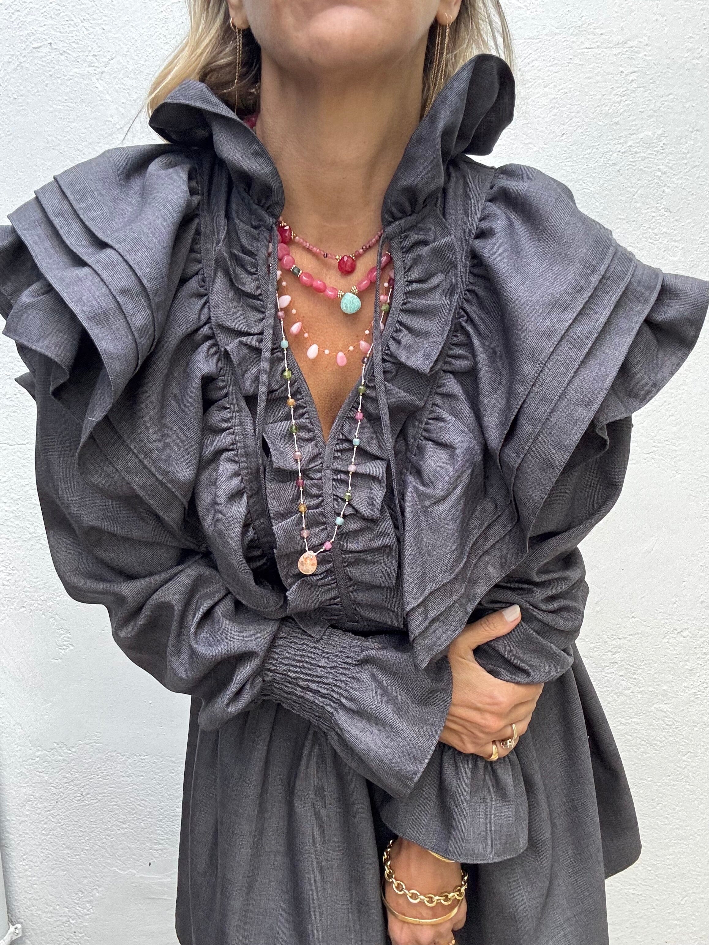 FROZEN LAKE HEAT DRESS Kjoler Joseph Copenhagen 