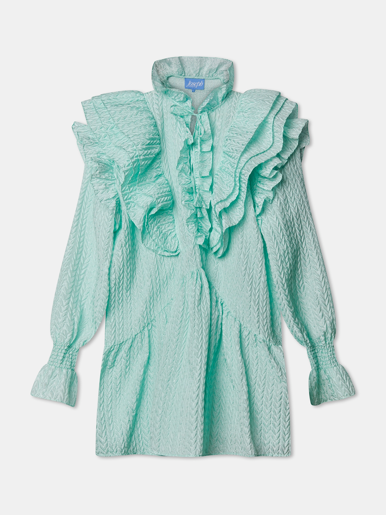 LUCKY GREEN HEAT ORGANZA DRESS Joseph CPH