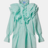 LUCKY GREEN HEAT ORGANZA DRESS Joseph CPH