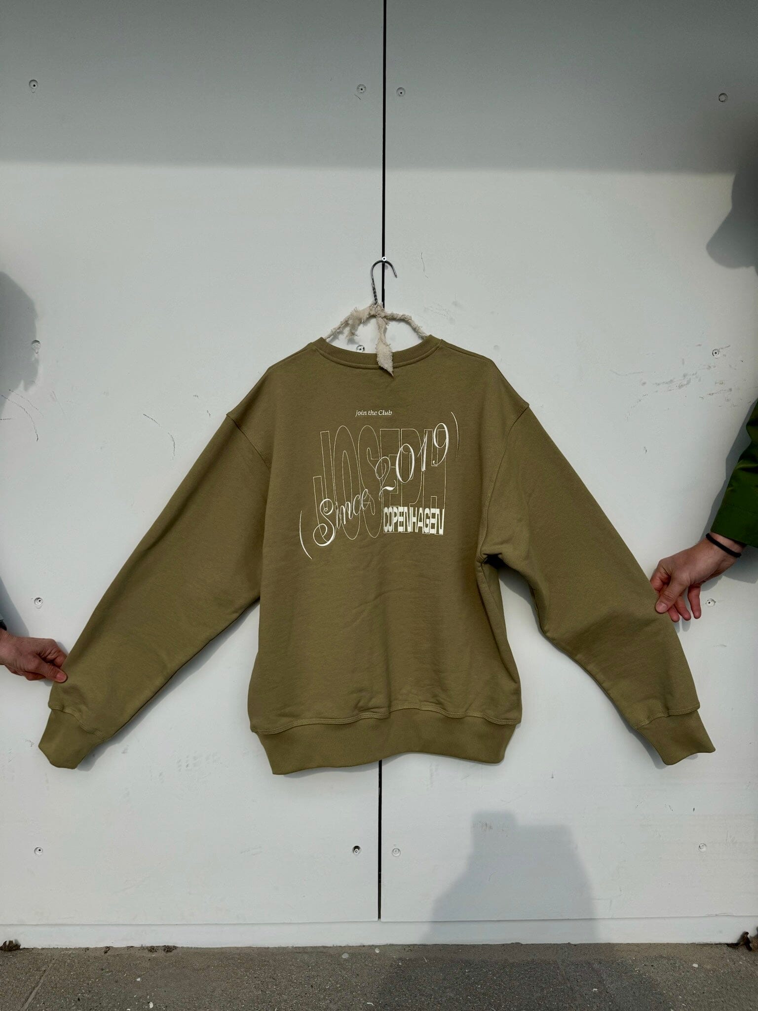 SAGE GREEN CREWNECK SWEAT Skjorter og toppe Joseph CPH 