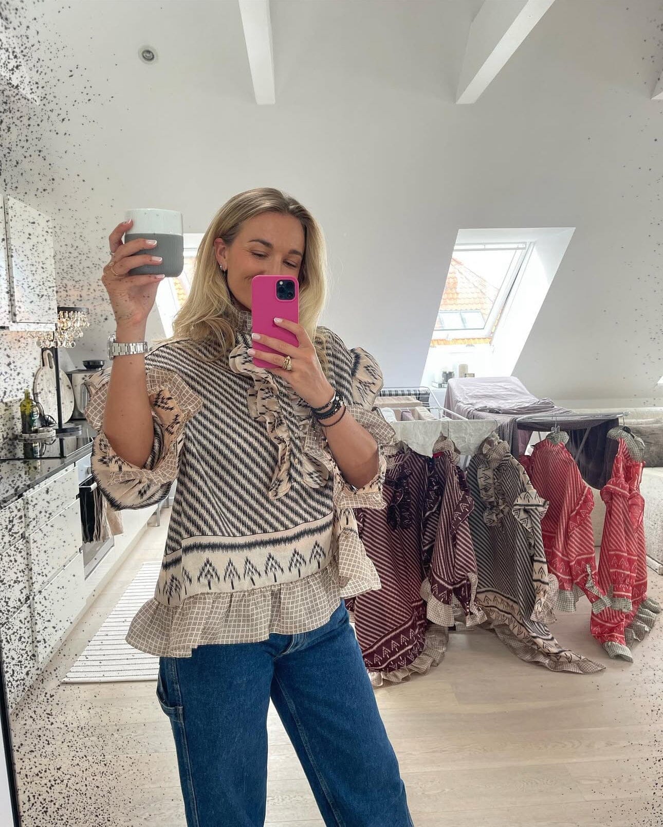 Sari Shirt Bianconeri Skjorter og toppe Joseph CPH 