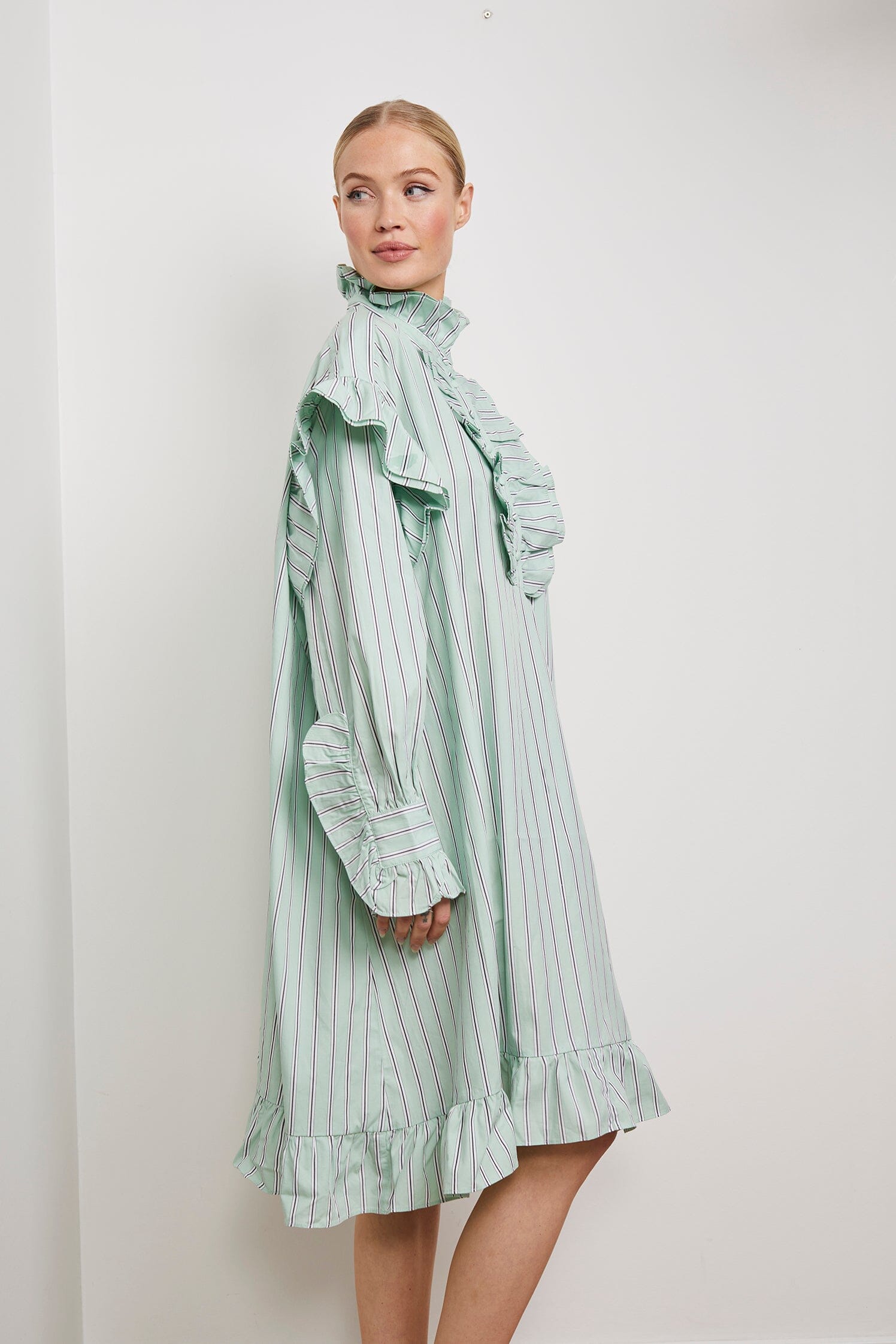 SUMMERHOUSE SARI DRESS GREEN Kjoler Joseph CPH