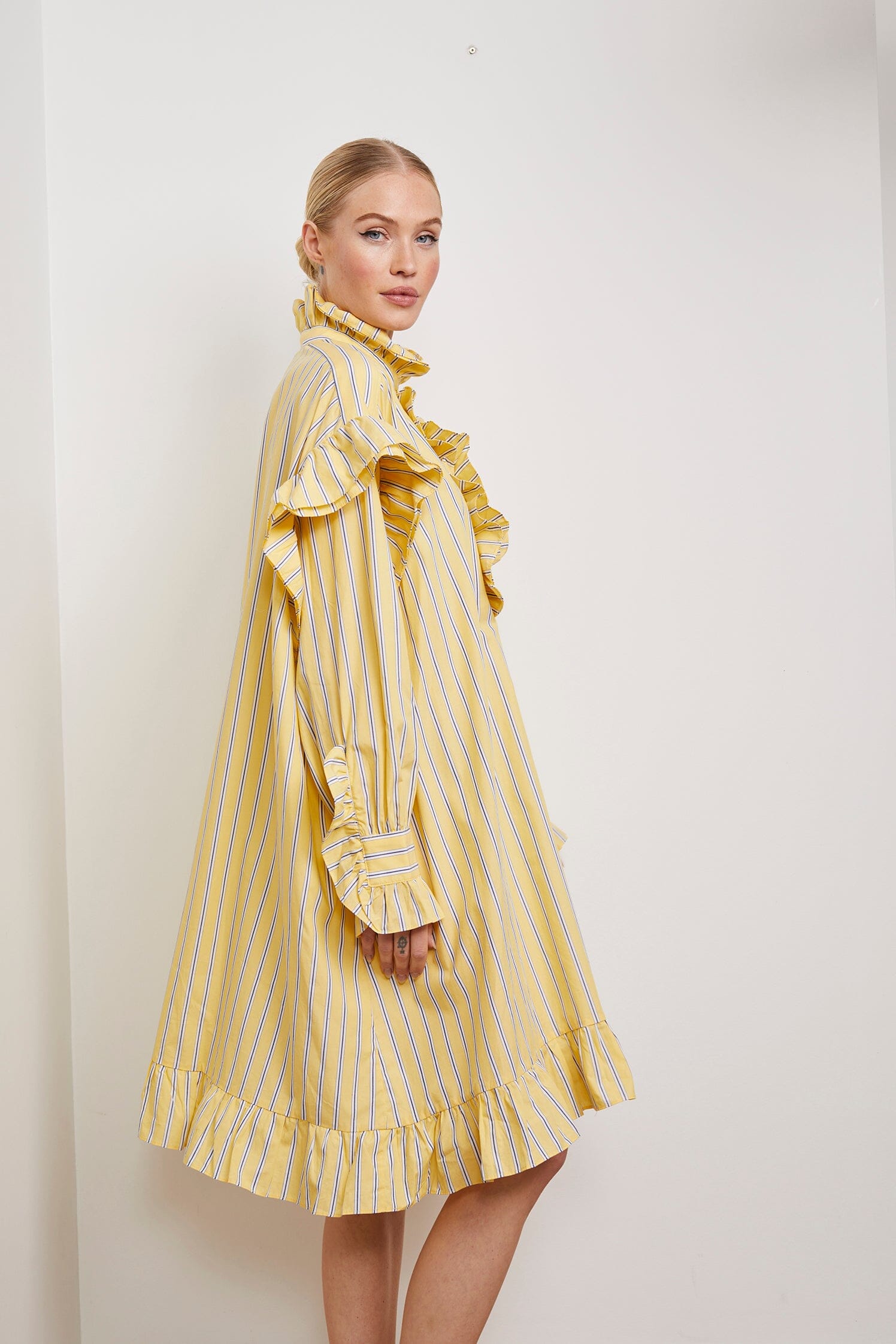 SUMMERHOUSE SARI DRESS YELLOW Kjoler Joseph CPH 