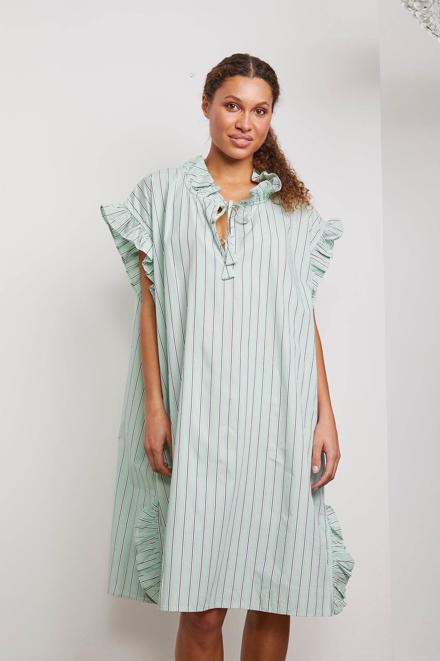 SUMMERHOUSE SUMMER DRESS GREEN Kjoler Joseph CPH 