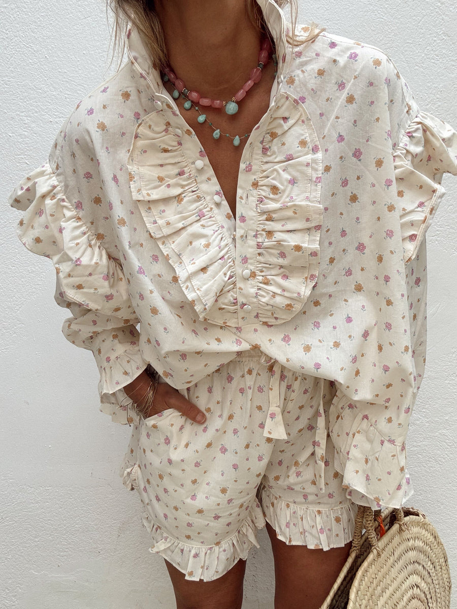 SUNSET GARDEN SARI SHIRT Joseph CPH 
