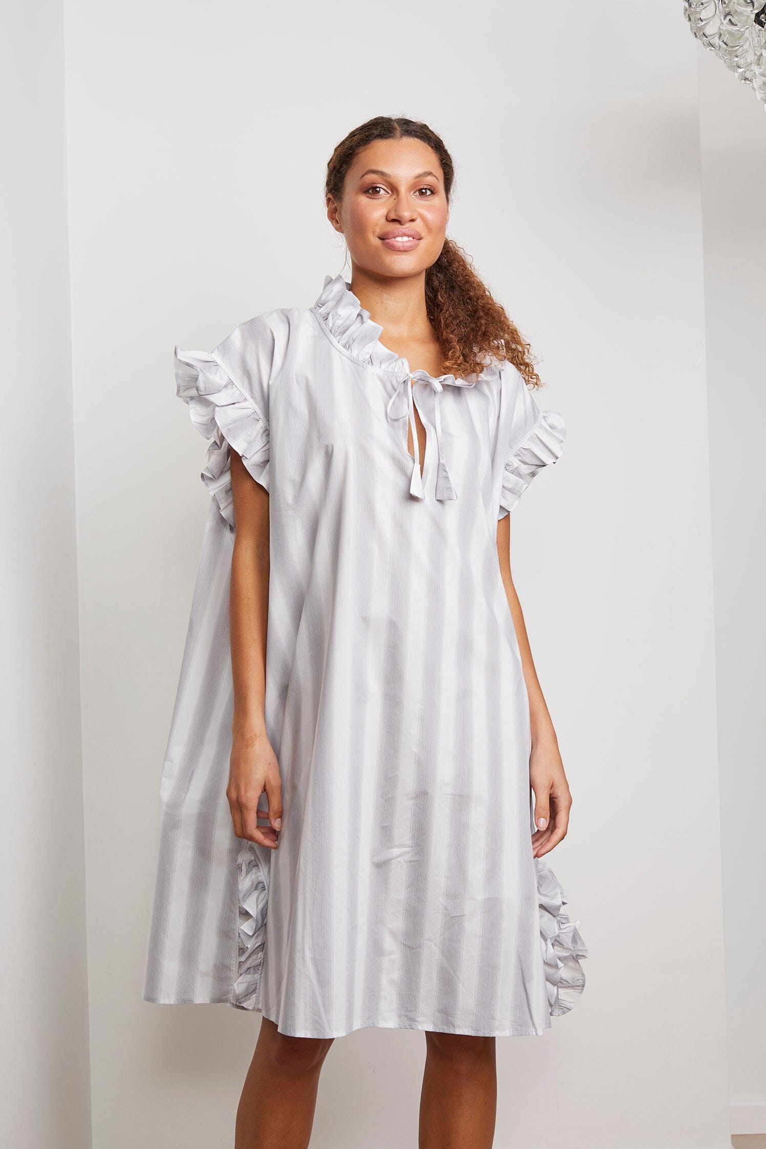 TISVILDE SUMMERDRESS GREY Kjoler Joseph Copenhagen 