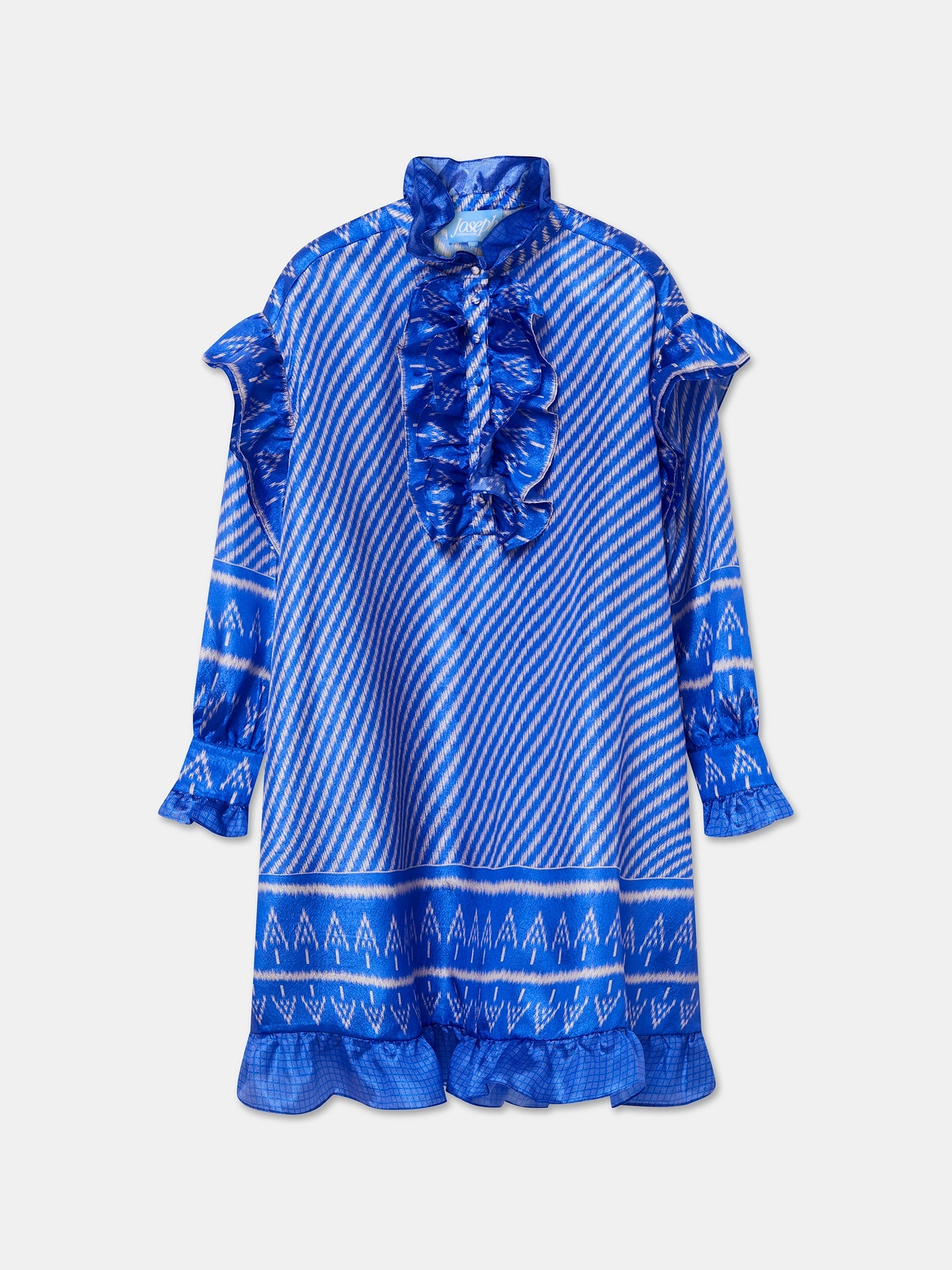 MIDNIGHT SAPPHIRE SARI DRESS Kjoler Joseph CPH