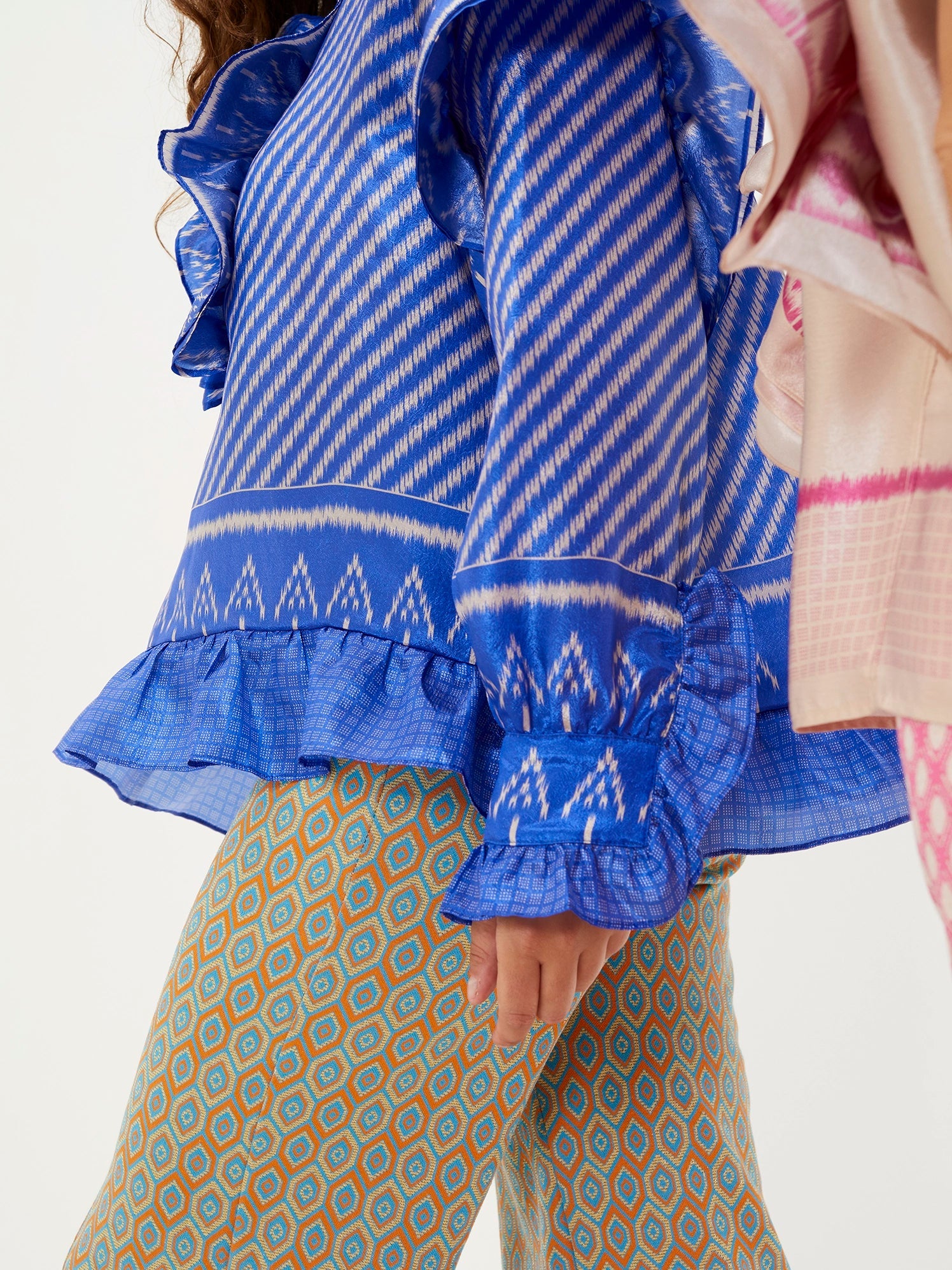 MIDNIGHT SAPPHIRE SARI SHIRT Skjorter og toppe Joseph CPH