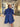 Sari Dress Electric Blue Kjoler Joseph Copenhagen 