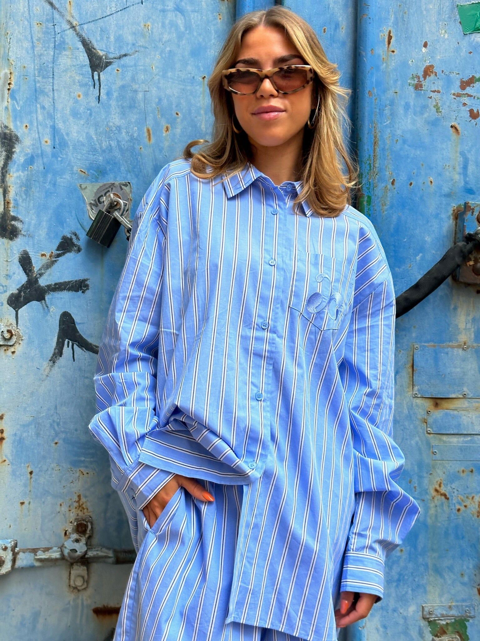 SUMMERHOUSE PJ Shirt Blue Skjorter og toppe Joseph CPH 