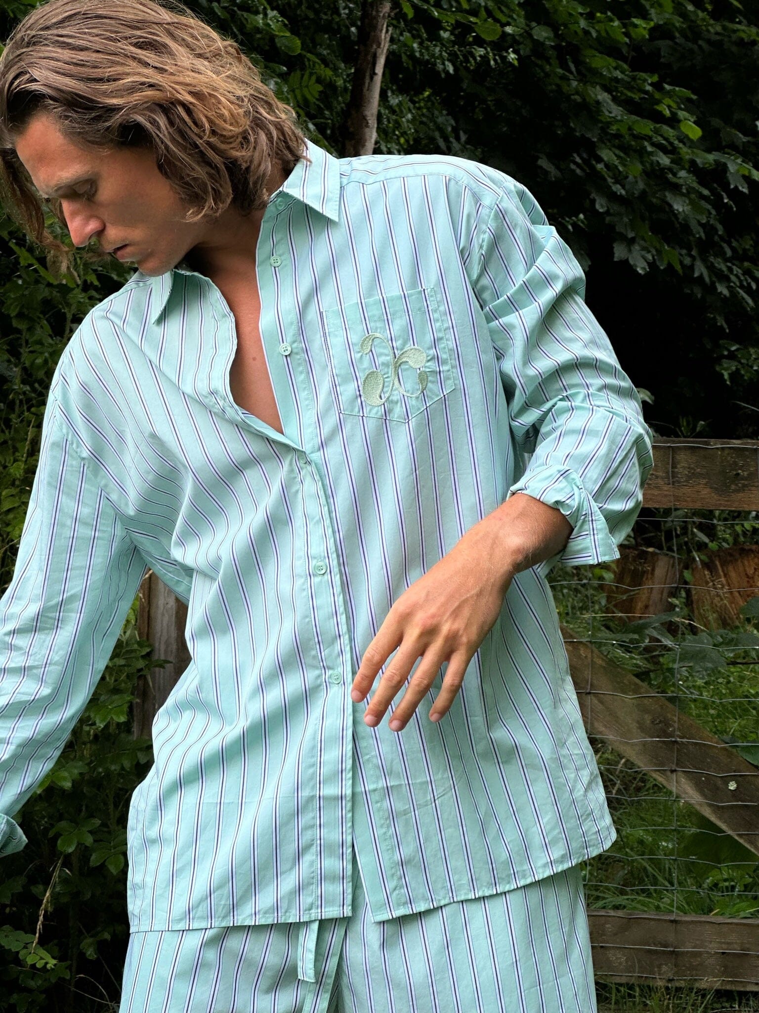 SUMMERHOUSE PJ Shirt Green Skjorter og toppe Joseph CPH