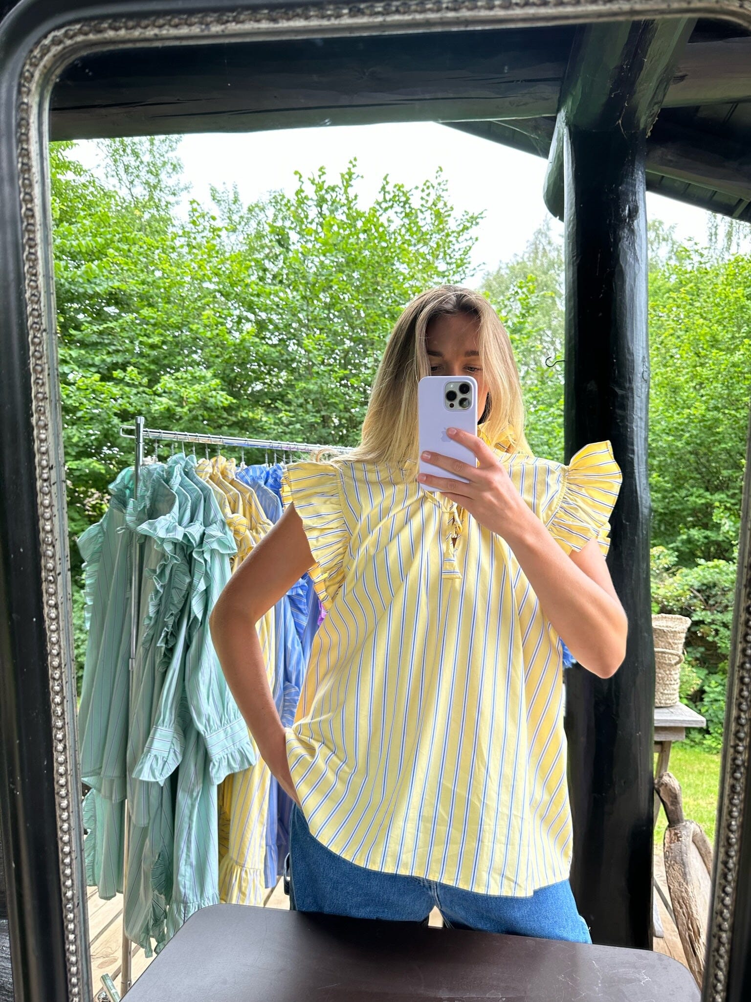 SUMMERHOUSE Summer blouse Yellow Skjorter og toppe Joseph CPH